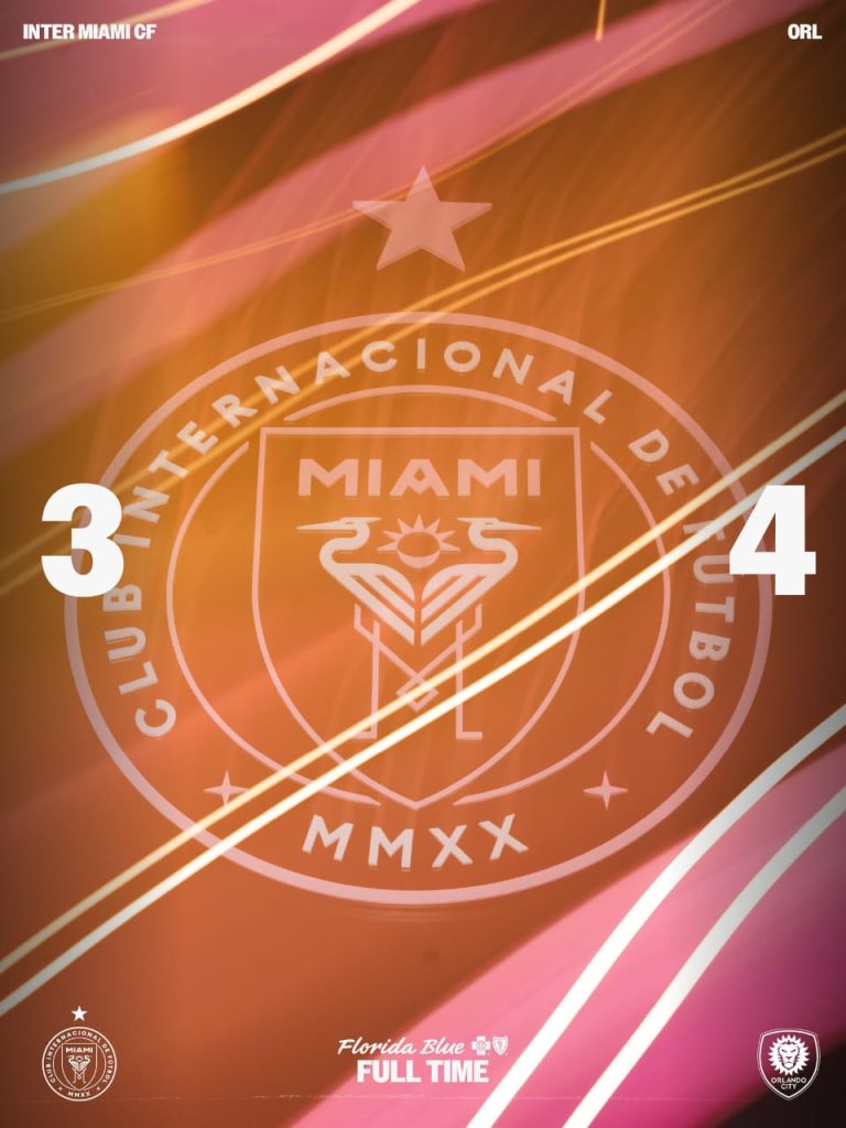 Orlando Stun Inter Miami In Wild 4-3 Comeback Thriller (Photo credit: inter Miami media)