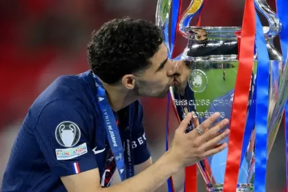 Achraf Hakimi wins the 2025:26 Champions League - Photo Credit : Dailysports