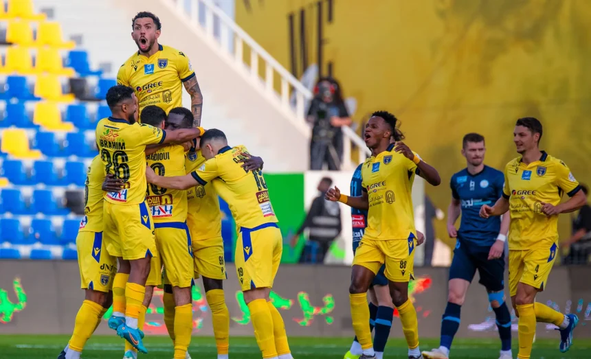 Al taawoun 1-1 Al Riyadh. (Photo credit: Al taawoun via x)