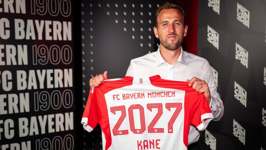 Bayern Munich sign Harry Kane in transfer from Tottenham - Photo Credit : ESPN