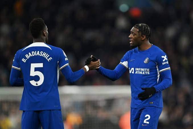 Benoît Badiashile and Axel Disasi - Photo Credit : Chelsea FC FANS, Facebook