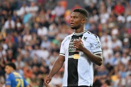 Christian Kabasele - Photo Credit : Udinese Club Website