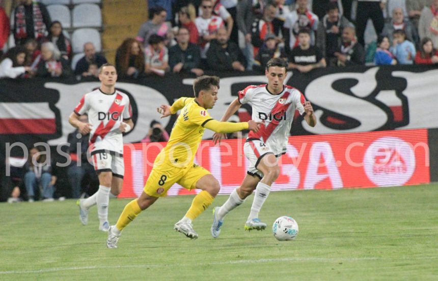 FT: Rayo 1-1 Girona (photo credit: espana via x)