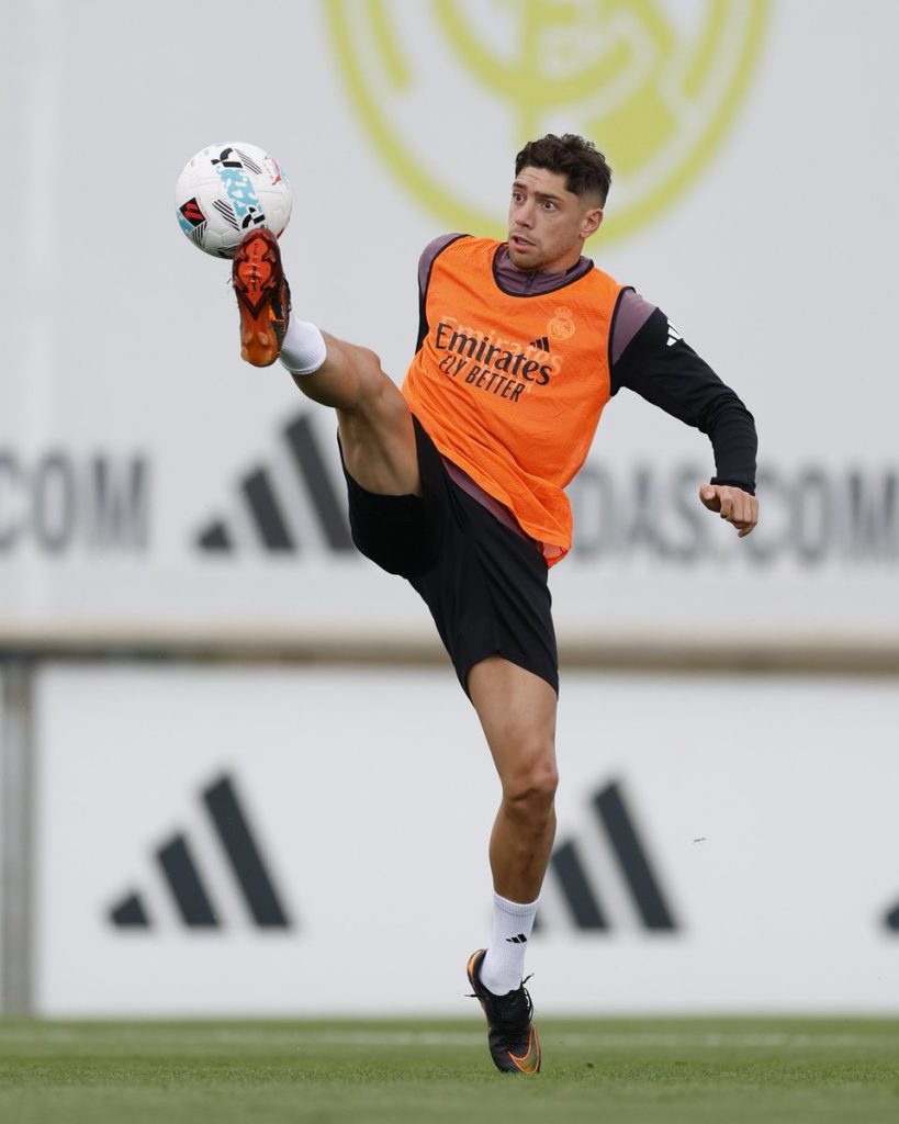 Fede Valverde Returns To Real Madrid Training After Dressing Room Incident - Photo Credit : Fabrizio Romano, X