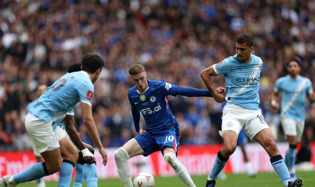 Man city 1-0 Chelsea. (Photo credit: Manchester city via x)
