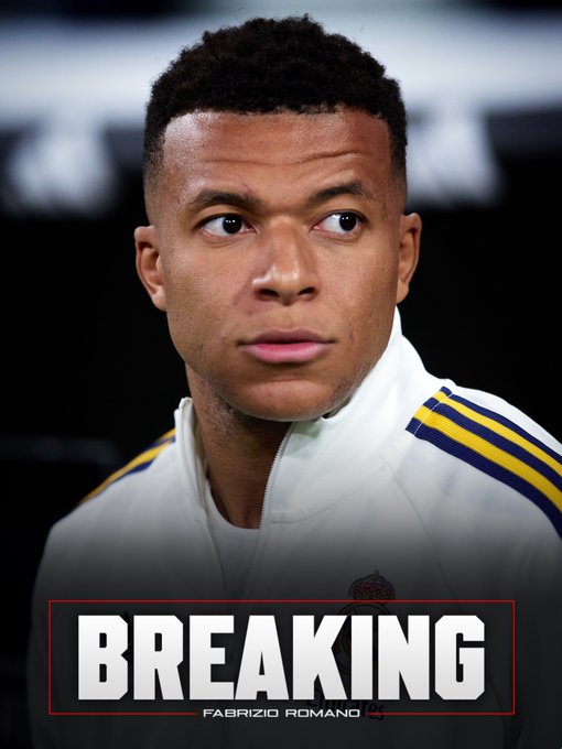 Kylian Mbappé ruled out of El Clásico after late fitness concern. (PHOTO CREDIT: FABRIZIO VIA X)