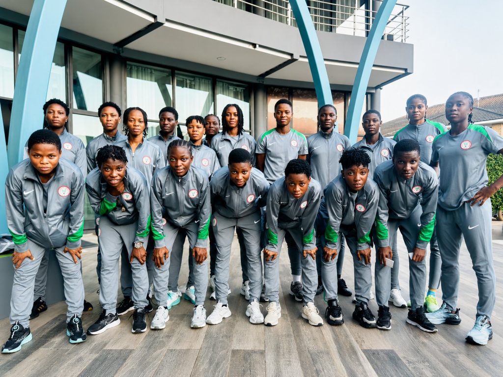 Falconets arrive Lilongwe, Malawi, for their second leg clash with the Malawi Women's U20- Photo credit: Super_Falcons media