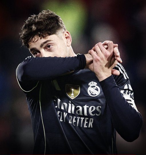 Fede Valverde suffered a traumatic brain injury (Photo credit: Fabrizio via X)