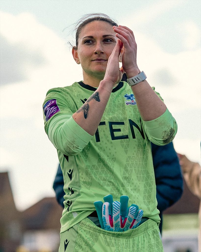 Shae Yañez . (photo credit: crystal palace women via x)