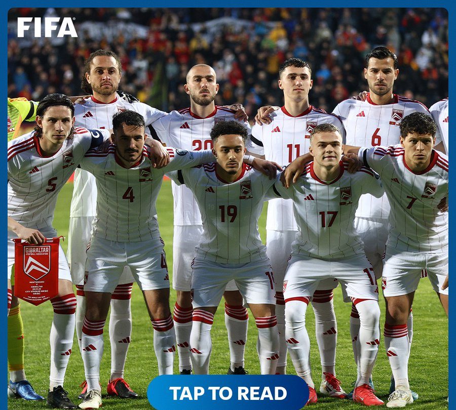 FIFA celebrates the Gibraltar Football Association's 10-year membership- Photo credit: FIFA media