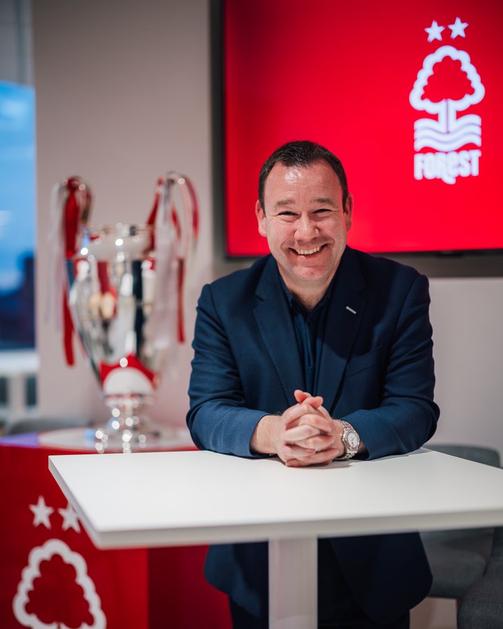 Craig Mulholland. leaves his role as Head of Football Development and Talent Management in Nottingham Forest- Photo credit Nottingham Forest media