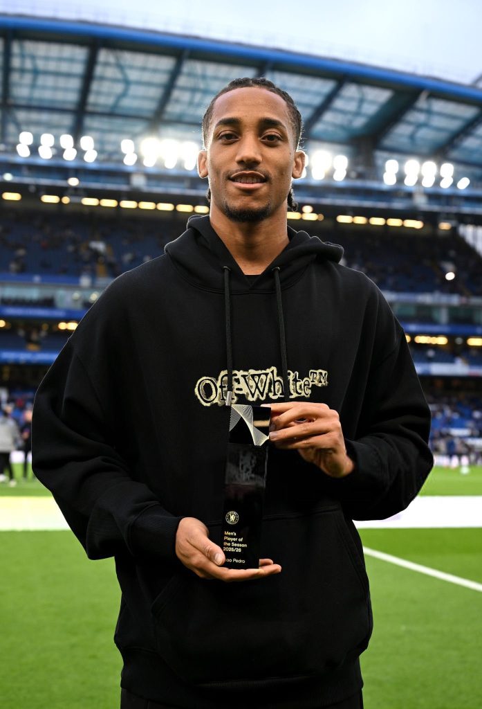 João Pedro wins Chelsea Player of the Season 2025/26 - Photo Credit : Fabrizio Romano, X