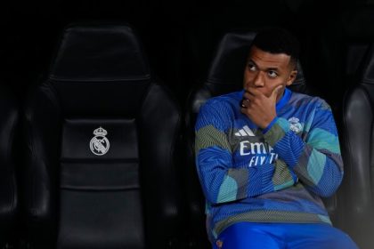 Kylian Mbappé an unused substitute in Real Madrid's loss to Manchester City in the Champions League - Photo Credit : AP News