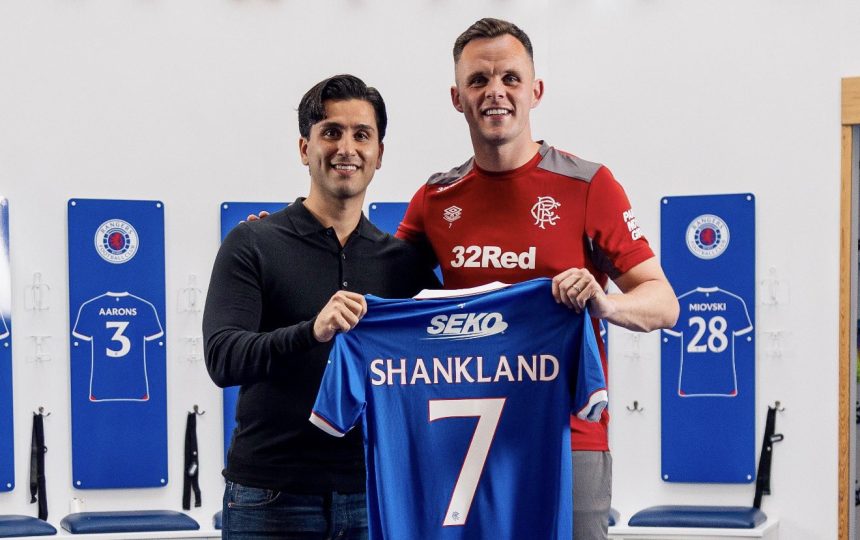 Lawrence Shankland Signs as Rangers’ New Number 7 on Two‑Year Deal - Photo Credit : Fabrizio Romano, X