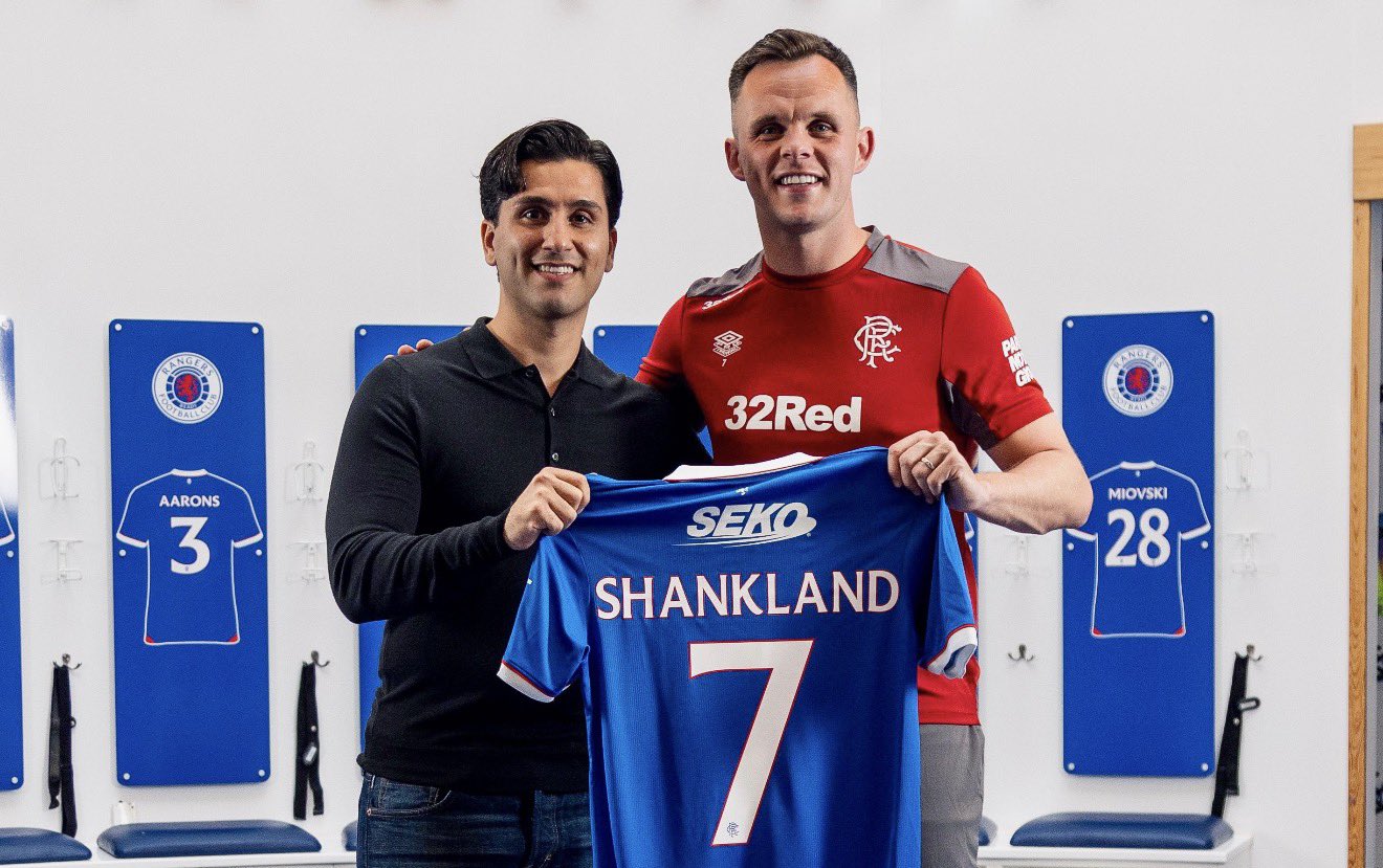 Lawrence Shankland Signs as Rangers’ New Number 7 on Two‑Year Deal - Photo Credit : Fabrizio Romano, X