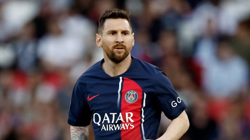 Lionel Messi at PSG - Photo Credit : Sky News
