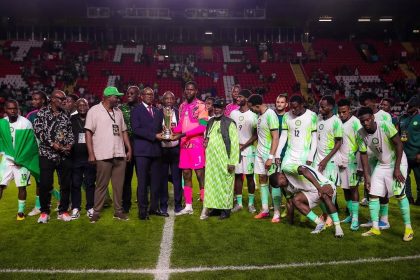 Nigeria Crowned 2026 Unity Cup Champions After Dominant 3–0 Win Over Jamaica - Photo Credit : Super Eagles, X