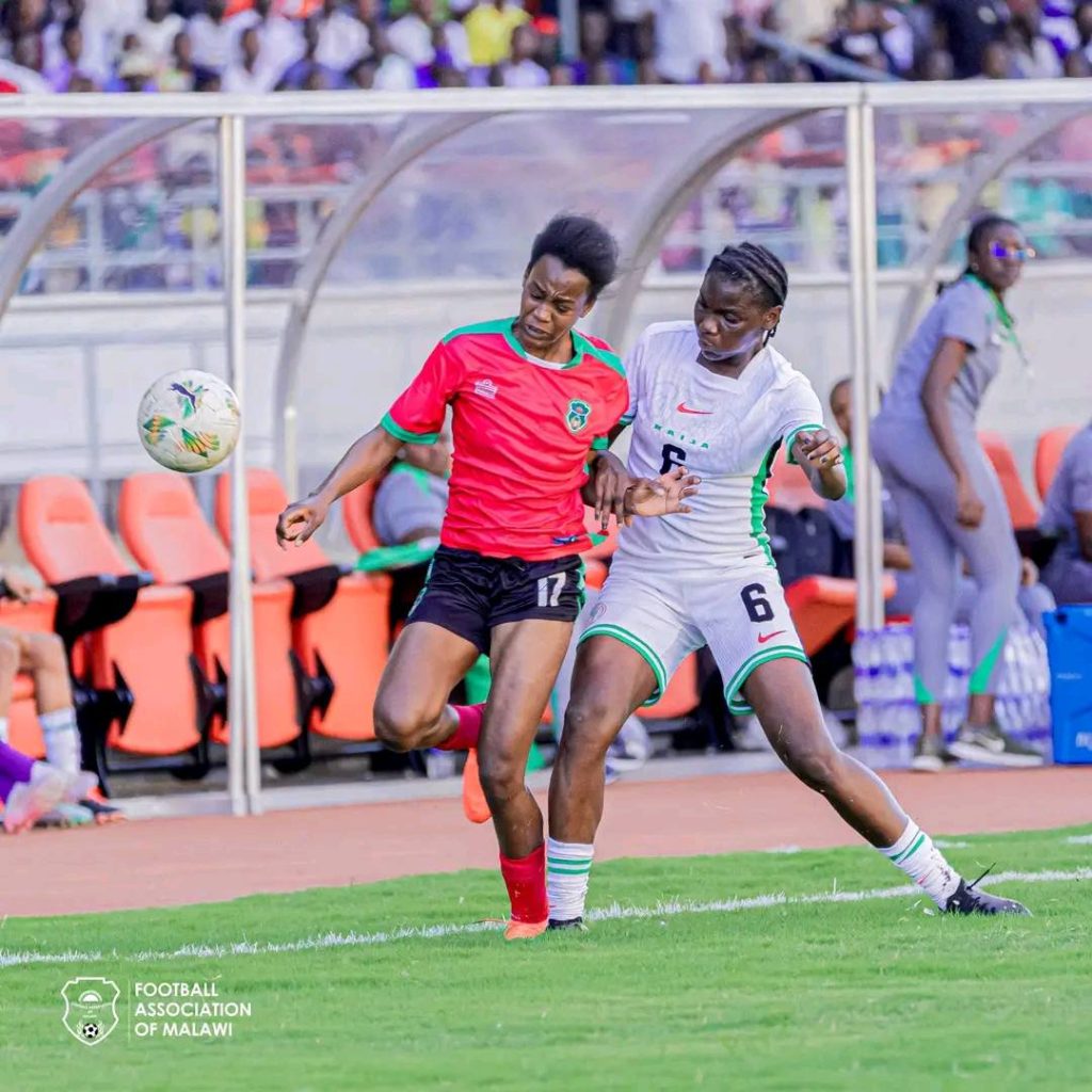 Nigeria Falconets in action against Malawi For 2026 FIFA U-20 Women’s World Cup - Photo Credit : Julie Sports