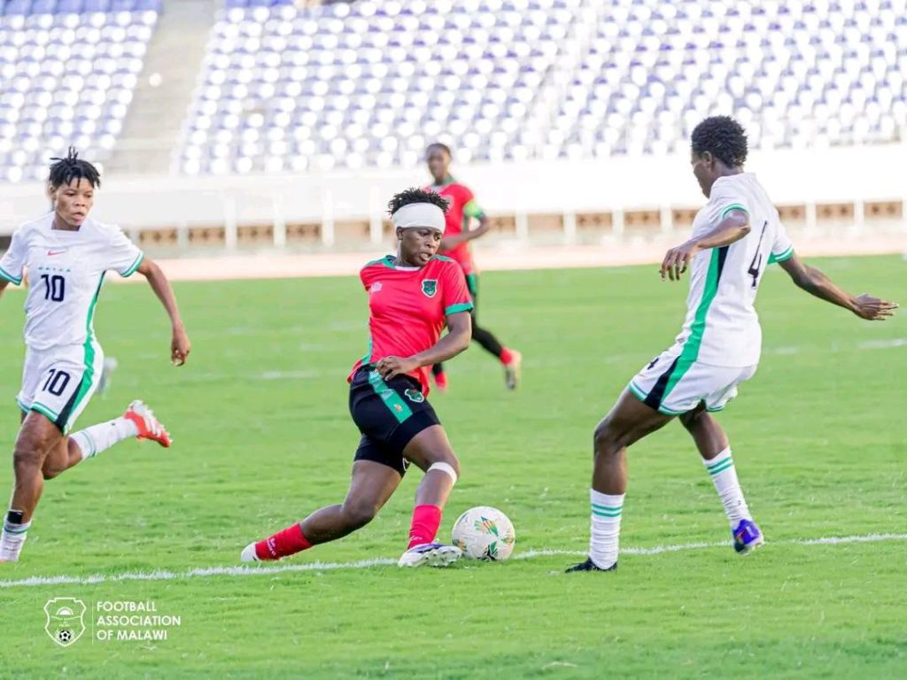 Nigeria Falconets in action against Malawi For 2026 FIFA U-20 Women’s World Cup - Photo Credit : Julie Sports
