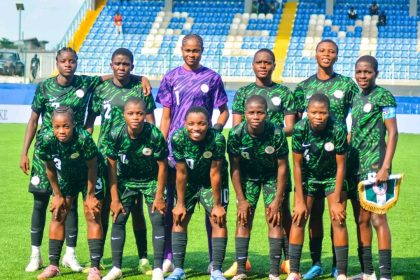 Nigeria U-17 (Flamingos) - Photo Credit : Softfootball Media