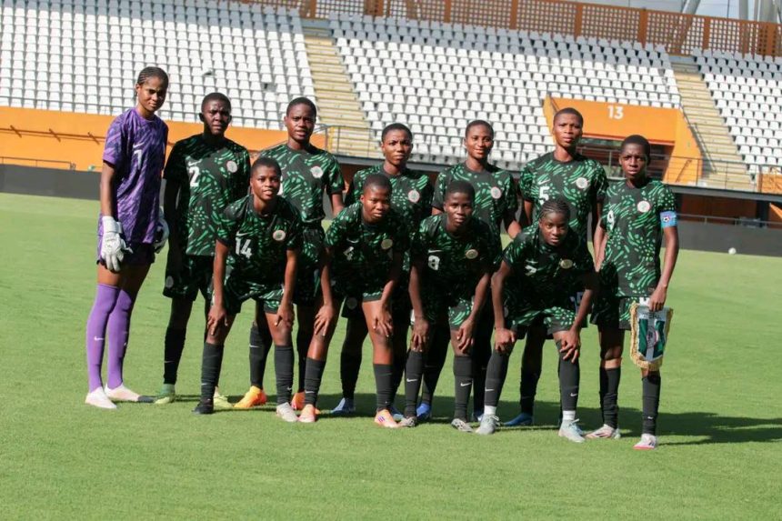 Nigeria’s U17 women’s team - Photo Credit : Softfootball Media
