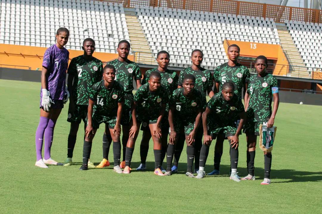 Nigeria’s U17 women’s team - Photo Credit : Softfootball Media