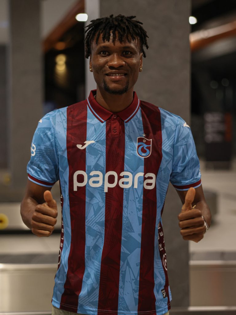 Nwaiwu completes move to Turkish club Trabzonspor - Photo Credit : Dailypost Nigeria