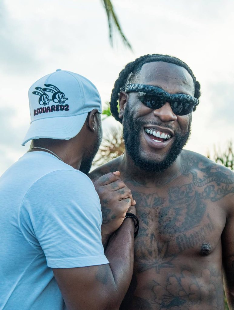 Odion Ighalo Links Up With Burna Boy In Heartwarming Celebrity Meet-Up - Photo Credit : Julie Sports