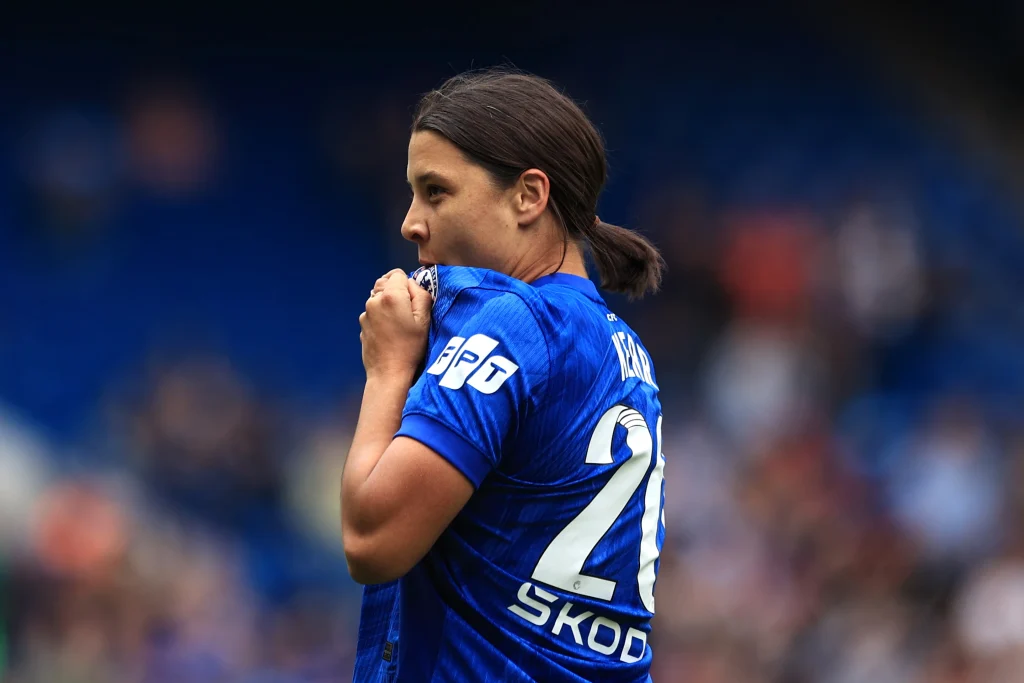 Sam Kerr- Photo credit: Chelsea media