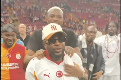 Victor Osimhen Celebrates Turkish Süper Lig Triumph With family, friends, Tunde Ednut, and VeryDarkMan - Photo Credit : Softfootball Media