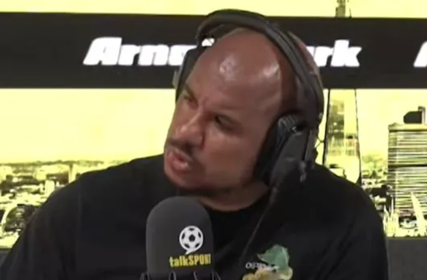 Gabriel Agbonlahor at talksports - Photo Credit : Talksports