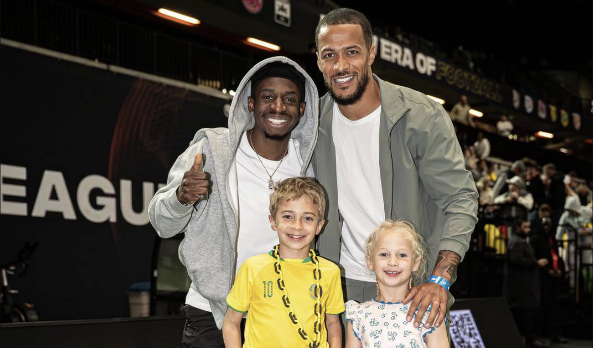 Former Super Eagles Captain William Troost-Ekong Enjoys Family Time In UK - Photo Credit : Julie Sports : Facebook