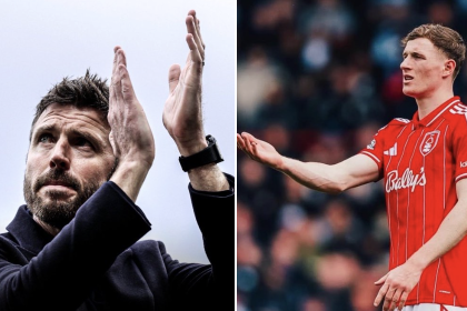 Michael Carrick Praises Elliot Anderson - Photo Credit : Fabrizio Romano, X