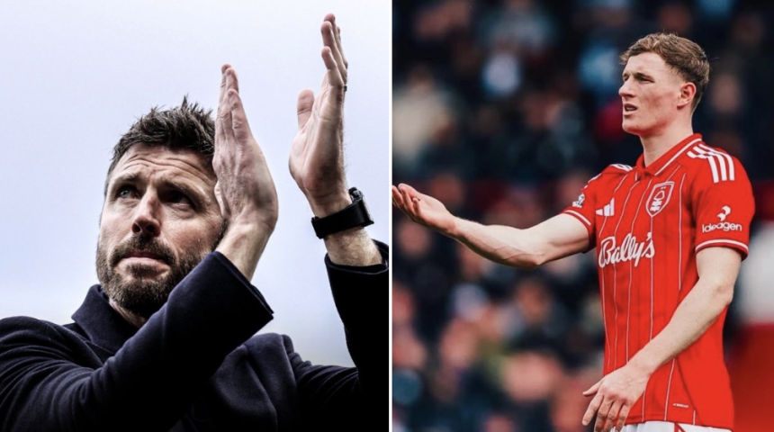 Michael Carrick Praises Elliot Anderson - Photo Credit : Fabrizio Romano, X