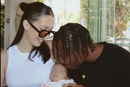 Bruno Onyemaechi and Partner Ines Fontes Celebrate Birth of Their First Child - Photo Credit : Julie Sports, Facebook