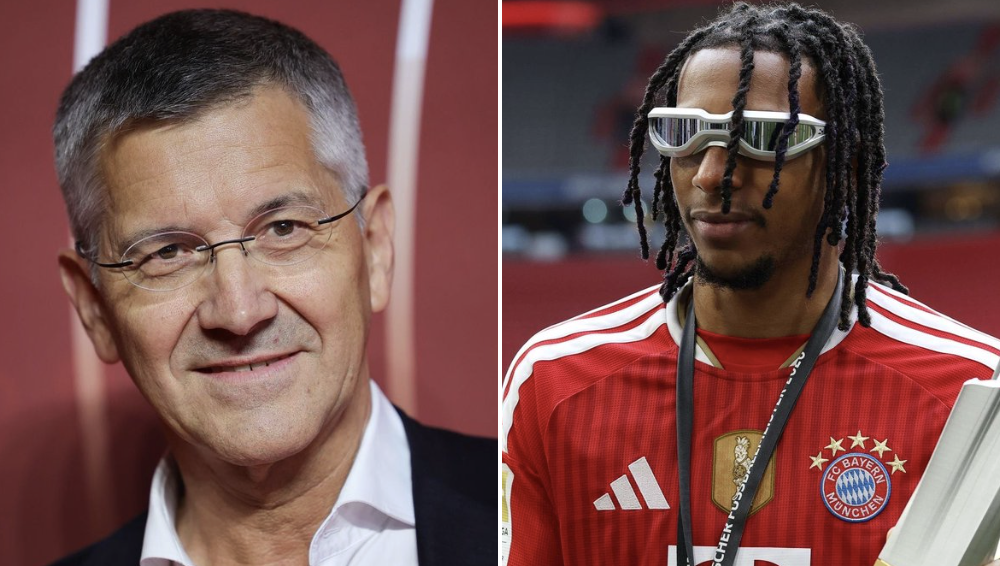 Bayern President Herbert Hainer Insists Michael Olise - Photo Credit : Softfootball Media