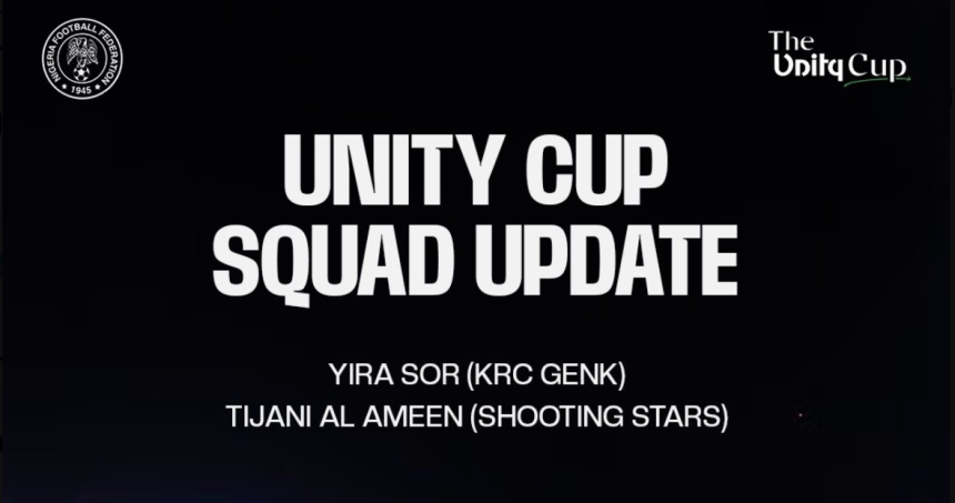 Yira Sor And Tijani Al-Ameen Added To Super Eagles Squad For Unity Cup And June Friendlies - Photo Credit : Softfootball, X