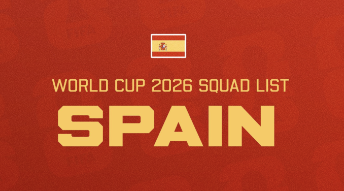Spain Official 2026 World Cup Squad - Photo Credit : Softfootball Media
