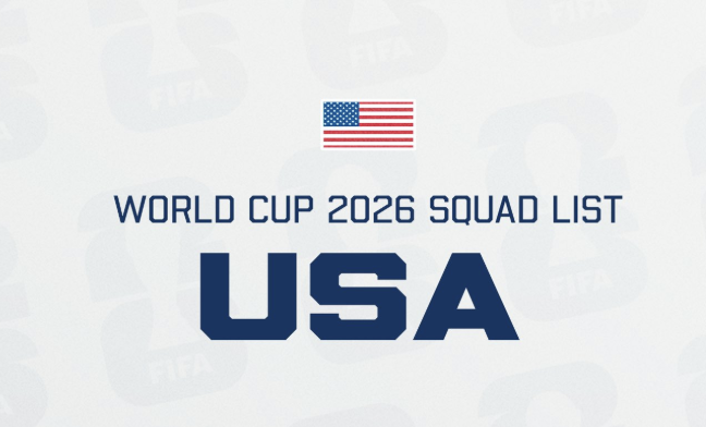 United States Announce Official 2026 World Cup Squad - Photo Credit : Softfootball Media