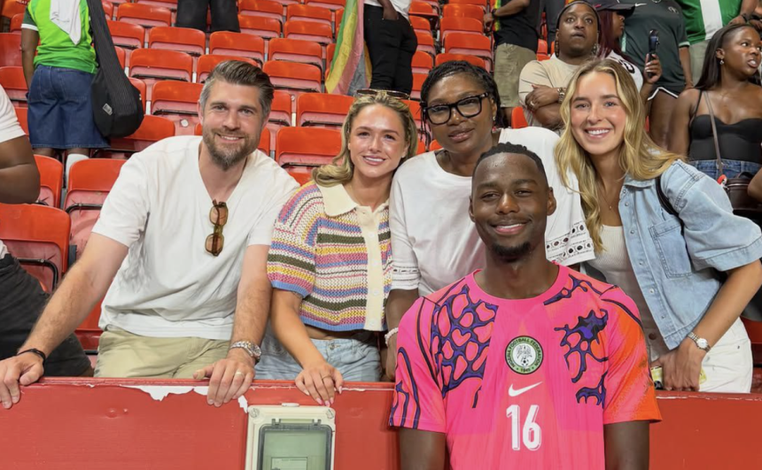 Arthur Okonkwo After Promising Debut as Super Eagles Beat Zimbabwe 2–0 in Unity Cup Semi‑Final - Photo Credit : Softfootball Media