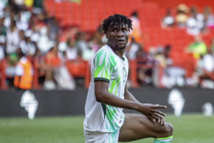 Chibuike Nwaiwu Delivers Powerful Performance in Nigeria’s 2–0 Unity Cup Semi‑Final Win - Photo Credit : Julie Sports, X