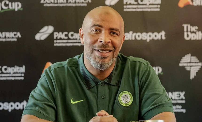 Eric Chelle Explains Why He Continues Bringing New Faces Into the Super Eagles Squad to the Media - Photo Credit : Softfootball Media