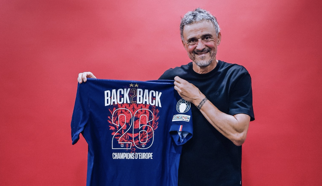 Luis Enrique Becomes the Most Successful Manager in PSG History After Back‑to‑Back UCL Triumphs - Photo Credit : Fabrizio Romano
