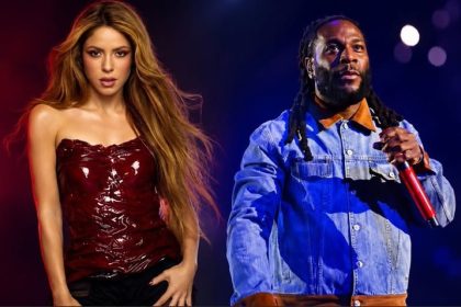 Shakira and Burna Boy - Photo Credit : Softfootball Media