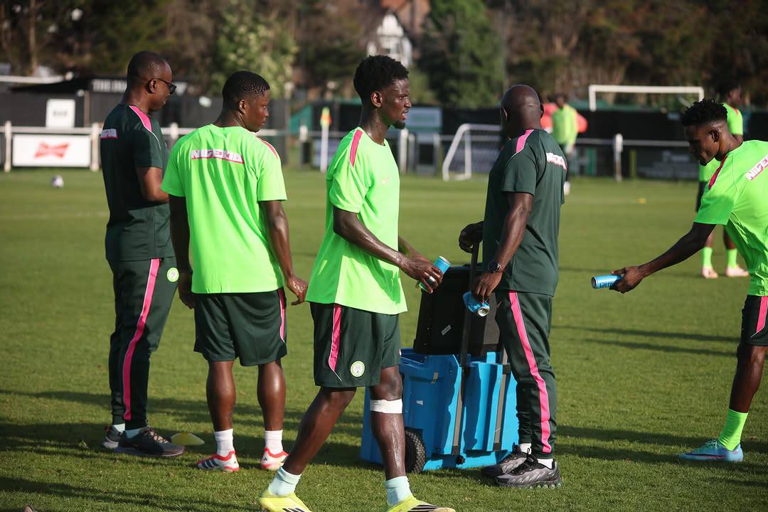 Super Eagles Complete Final Training Session Ahead of Unity Cup Semi‑Final vs Zimbabwe - Photo Credit : Julie Sports, Facebook