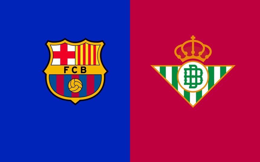 Barcelona host Real Betis at Camp Nou- Photo credit: Barcelona media