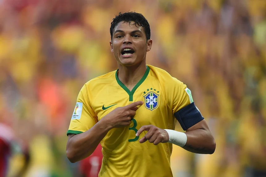 Thiago Silva representing brazil - Photo Credit : Chelsea Website