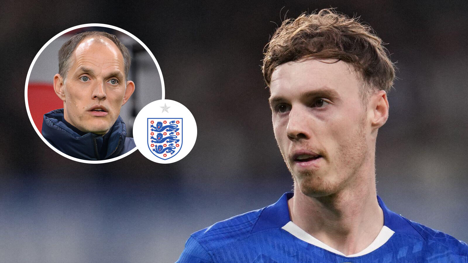 Thomas Tuchel and Cole Palmer - Photo Credit : Softfootball Media