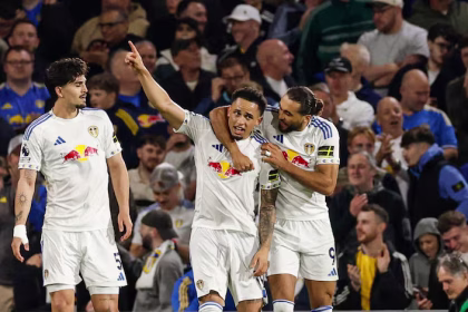 leeds united 3-1 burnley. (photo credit: leeds united via x)