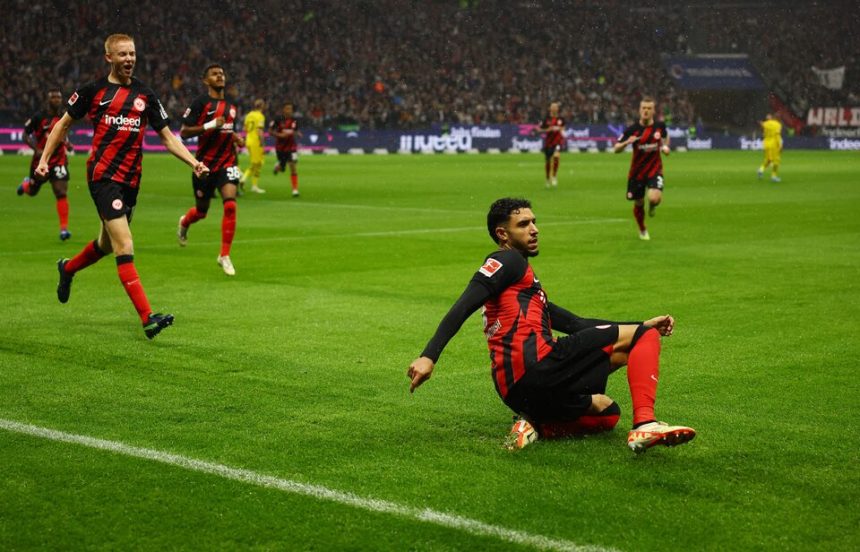 dortmund 3-2 frankfurt. (photo credit: reuter media)